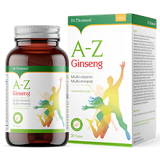Купить Dr. Thomson A-Z Ginseng / Доктор Томсон A-Z Женьшень таблетки покрыт.об. массой 1827 мг 30 шт цена