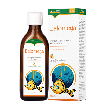 Dr. Thomson Jones Balomega / Доктор Томсон Джонс Баломега со вкусом апельсина и лимона жидкость во флаконах по 150 мл 1 шт