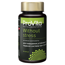 Купить Леовит Витаминно-минеральный комплекс Визаут Стресс / Without Stress капсулы по 0,5 г банка 60 шт цена