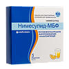 Нимесулид-МБФ гранулы д/приг суспензии для приема внутрь 100 мг 2 г 5 шт