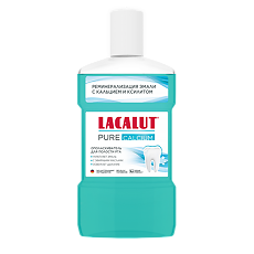 Купить Lacalut Рure Calcium Ополаскиватель для полости рта 475 мл 1 шт цена