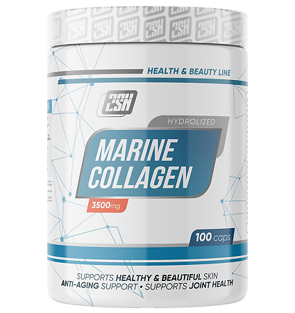 2SN Морской Коллаген+Витамин С+Гиалуроновая кислота/Marine Сollagen+Vitamin C+Hyaluronic acid капсулы массой 880 мг 100 шт