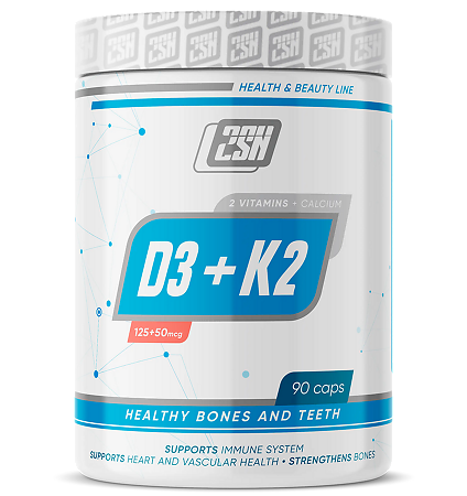 2SN Витамин Д3 + K2/Vitamin D3 + K2 капсулы массой 830 мг 90 шт