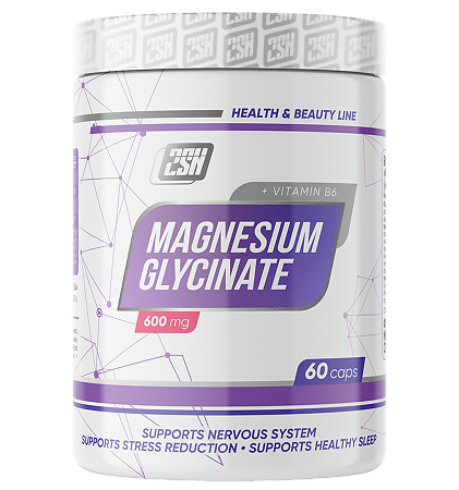 2SN Магний Глицинат+Витамин B6/Magnesium Glycinate+Vitamin B6 капсулы массой 830 мг 60 шт