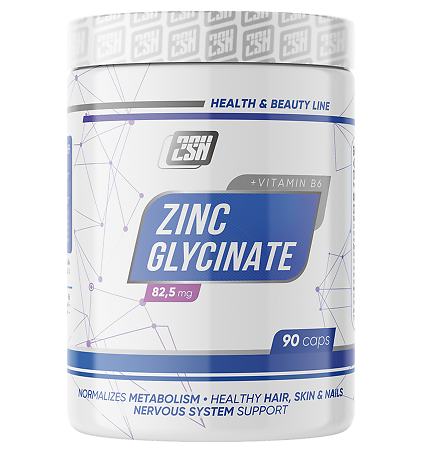 2SN Цинк Глицинат+Витамин B6/Zinc Glycinate+Vitamin B6 капсулы массой 830 мг 90 шт