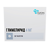 Глимепирид таблетки 4 мг 90 шт