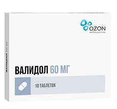 Изображение товара Валидол таблетки подъязычные 60 мг 10 шт
