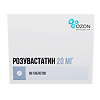 Розувастатин таблетки покрыт.плен.об. 20 мг 90 шт