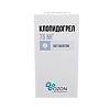 Клопидогрел таблетки покрыт.плен.об. 75 мг 100 шт