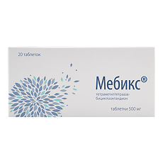 Купить Мебикс таблетки 500 мг 20 шт цена