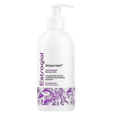 Эстрогиал гель увлажняющий моющий для ежедневной интимной гигиены 250 мл 1 шт