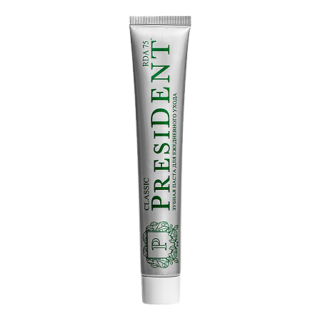 PresiDent Classic зубная паста (75 RDA) 75 г 1 шт