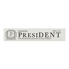 Купить PresiDent Smokers зубная паста (120 RDA) 75 г 1 шт цена