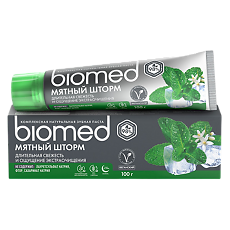 Купить Biomed Зубная паста Мятный шторм 100 г 1 шт цена