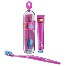 Купить Splat Дорожный набор Special Love зубная паста-гель 25 г и зубная щетка 1 уп цена