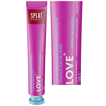 Splat Дорожный набор Special Love зубная паста-гель 25 г и зубная щетка 1 уп