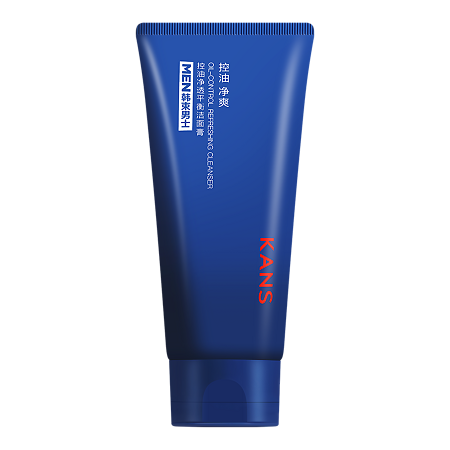 KANS Men Care Освежающая пенка для умывания для контроля жирности кожи лица для мужчин Oil-control refreshing cleanser 100 г 1 шт