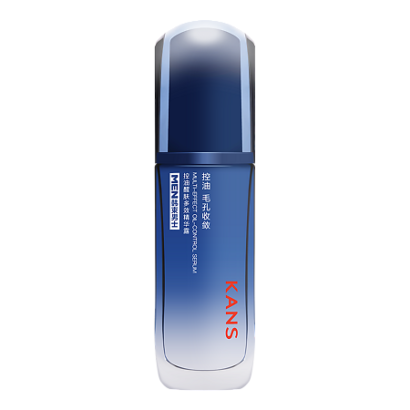 KANS Men Care Антивозрастная сыворотка 3-в-1 для контроля жирности кожи лица для мужчин Multi-effect oil-control serum 80 мл 1 шт