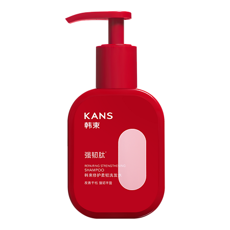 KANS Шампунь для восстановления и укрепления сухих и поврежденных волос Repairing Strengthening Shampoo 300 г 1 шт