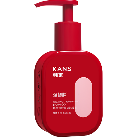 KANS Шампунь для восстановления и укрепления сухих и поврежденных волос Repairing Strengthening Shampoo 300 г 1 шт