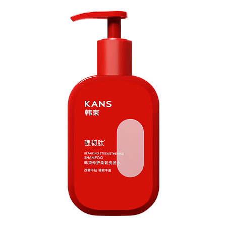 KANS Шампунь для восстановления и укрепления сухих и поврежденных волос Repairing Strengthening Shampoo 500 г 1 шт
