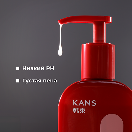 KANS Шампунь для восстановления и укрепления сухих и поврежденных волос Repairing Strengthening Shampoo 500 г 1 шт