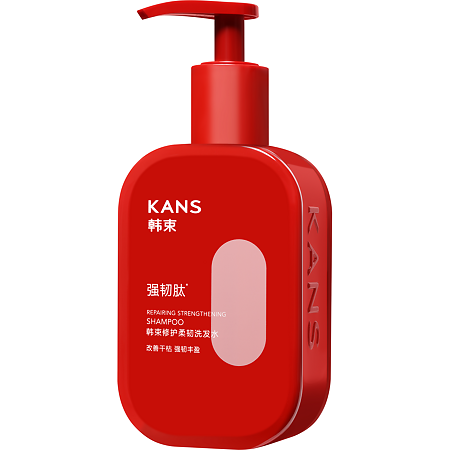 KANS Шампунь для восстановления и укрепления сухих и поврежденных волос Repairing Strengthening Shampoo 500 г 1 шт