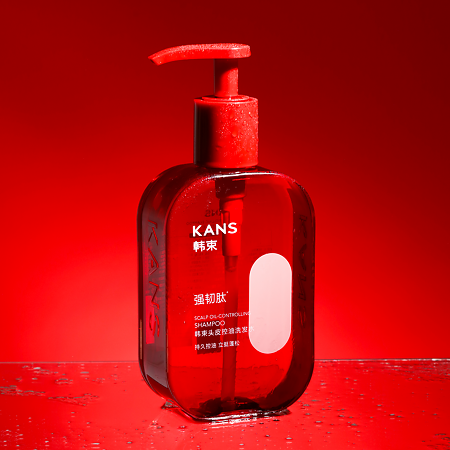 KANS Шампунь для жирных волос и кожи головы calp Oil-controlling Shampoo 500 г 1 шт