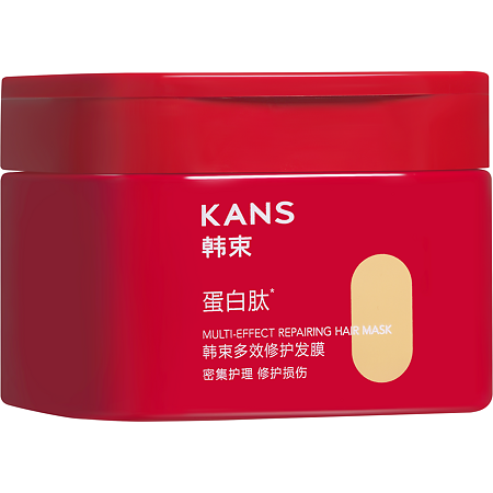 KANS Интенсивная восстанавливающая маска для ломких и поврежденных волос Multi-effect Repairing Hair Mask 220 г 1 шт