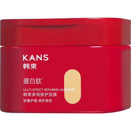 KANS Интенсивная восстанавливающая маска для ломких и поврежденных волос Multi-effect Repairing Hair Mask 220 г 1 шт