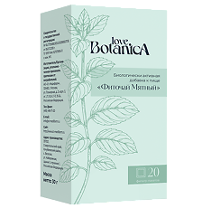 Изображение товара Love Botanica Фиточай Мятный фильтр-пакеты по 1,5 г 20 шт