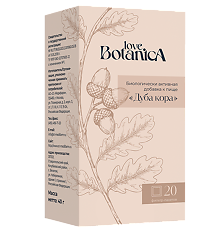 Купить Love Botanica Дуба кора фильтр-пакеты по 2,0 г 20 шт цена