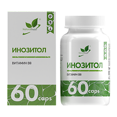 Купить NaturalSupp Инозитол 600 мг/Inositol 600 mg Naturalsupp капсулы по 600 мг 60 шт цена