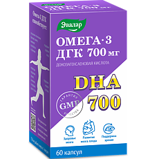 Купить Омега-3 ДГК/Omega-3 DHA мягкие желатиновые капсулы по 0,75 г банка 60 шт цена