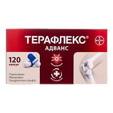 Изображение товара Терафлекс Адванс капсулы 250 мг+100 мг+200 мг 120 шт