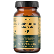 Купить Herbs Мультивитамины и минералы/Multivitamins+Minerals таблетки массой 400 мг 60 шт цена