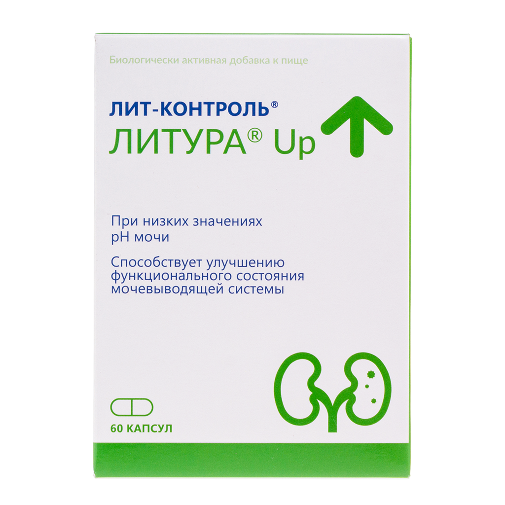 Изображение товара Лит-Контроль Литура Up капсулы 722 мг 60 шт - поддержка здоровья и обмена веществ