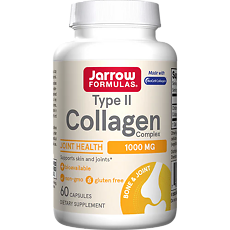Изображение товара Jarrow Formulas Коллагеновый комплекс II типа 1000 мг/Type II Collagen Complex 1000 mg капсулы массой 743 мг 60 шт