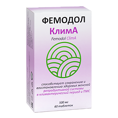 Изображение товара Фемодол Клима/Femodol Clima таблетки массой 500 мг 60 шт