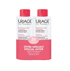 Изображение товара Uriage Thermal Micellar Water Мицеллярная вода очищающая для чувствительной кожи 500 мл 2 шт