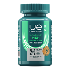 Изображение товара УЕСАППС Ультра Энерджи Мен Мультивитамин Формула/UESUPPS Ultra Energy Men Multivitamin Formula таблетки массой 1404,5 мг 90 шт