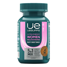 Изображение товара УЕСАППС Ультра Энерджи Вумен Мультивитамин Формула/UESUPPS Ultra Energy Women Multivitamin Formula таблетки массой 1650 мг 60 шт