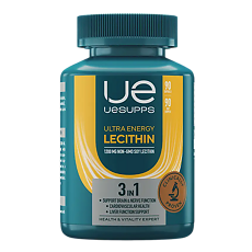 Изображение товара УЕСАППС Ультра Энерджи Лецитин/UESUPPS Ultra Energy Lecithin капсулы массой 1850 мг 90 шт