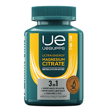 Изображение товара УЕСАППС Ультра Энерджи Магния Цитрат/UESUPPS Ultra Energy Magnesium Citrate мягкие капсулы массой 2450 мг 90 шт