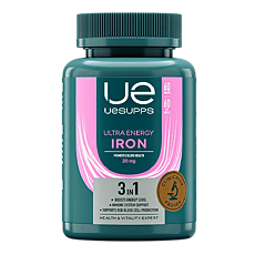 Изображение товара УЕСАППС Ультра Энерджи Железо/UESUPPS Ultra Energy Iron таблетки массой 360 мг 60 шт