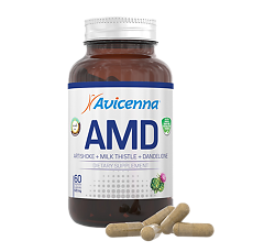 Изображение товара Авиценна Артишок Молочный чертополох Одуванчик/Avicenna AMD капсулы массой 620 мг 60 шт