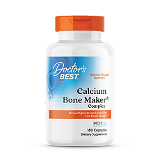 Купить Doctor's Best Комплекс Кальция для костей / Calcium Bone Maker Complex капсулы массой 1150 мг 180 шт цена