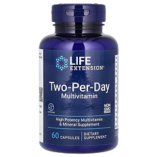 Изображение товара Life Extension Мультивитамины Two-Per-Day капсулы массой 500 мг 60 шт