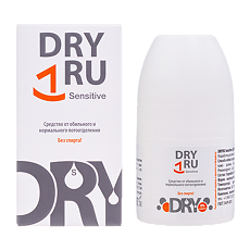 Изображение товара Драй ру (DRY RU) Сенситив Антиперспирант/Средство от обильного и нормального потоотделения 50 мл 1 шт