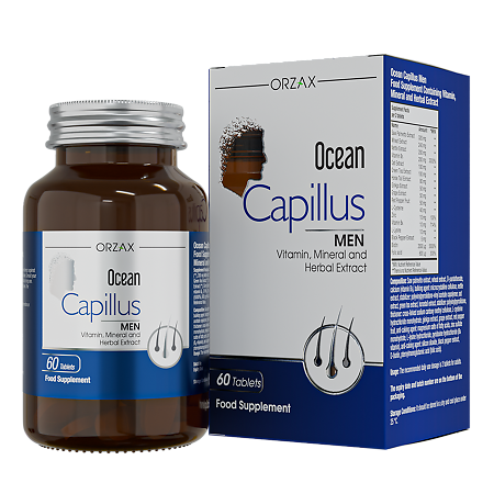 Орзакс (Orzax) Ocean Капиллус Мэн таблетки массой 1005 мг 60 шт